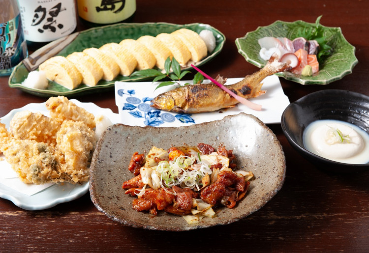 天野屋の手作り料理